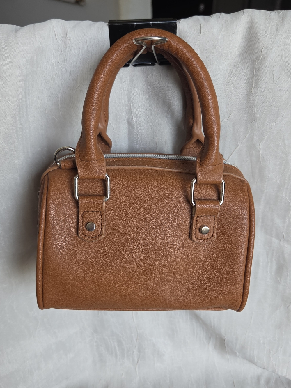 Mini Barrel Satchel Handbag